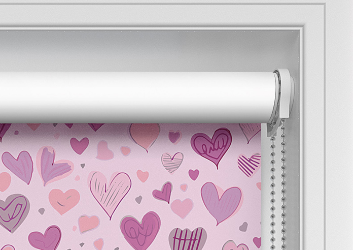 Sweetheart, Pink - Twist&Fit Roller Blind - Image 10